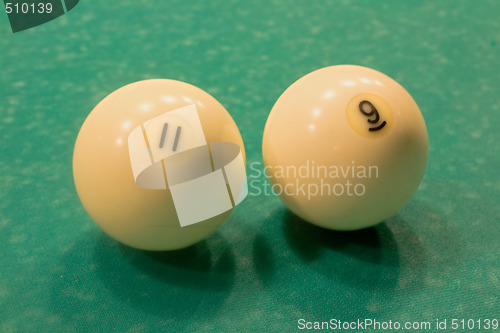 Image of 2 Billiard spheres