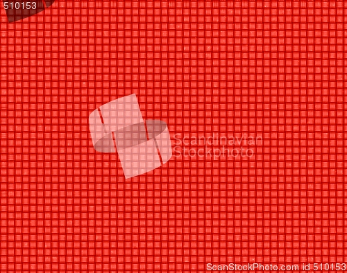 Image of Christmas red canvas
