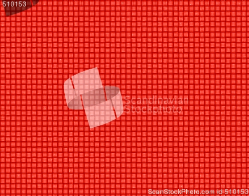 Image of Christmas red canvas