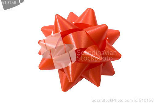 Image of Red gift bow