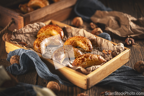 Image of Bratislava rolls with walnut fillings