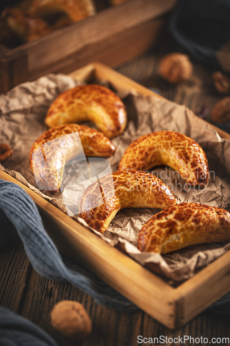 Image of Still life of Bratislava crescent rolls