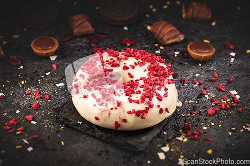 Image of Donut with icing