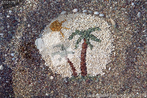 Image of Palms on the beach