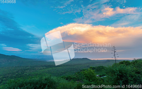 Image of Lake Chamo landscape, Ethiopia Africa