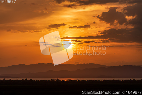 Image of Lake Abaya landscape, Ethiopia Africa