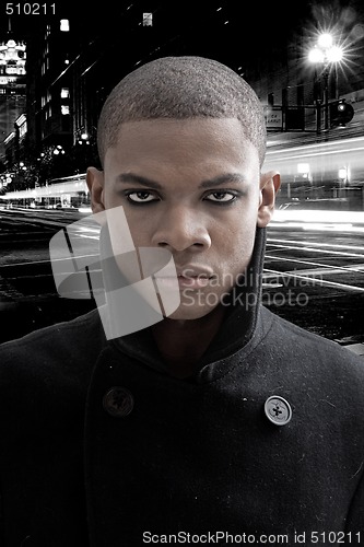 Image of African man on street