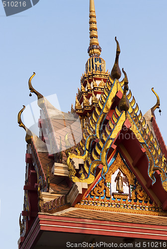 Image of Detail of Buddhist temple