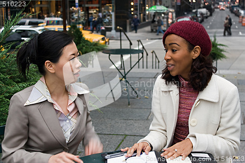 Image of Business Meeting in the City