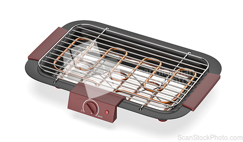Image of Empty electric grill