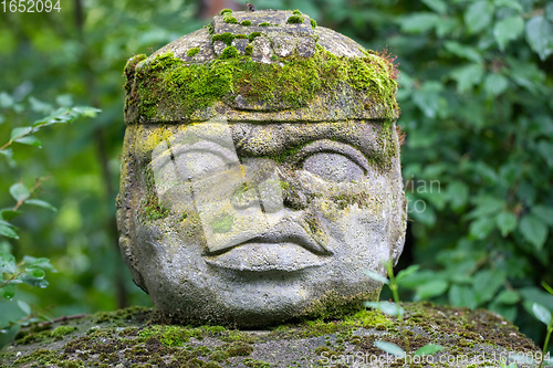 Image of Replica of Olmec Sculpture