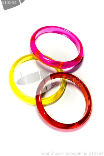 Image of Three colour rings