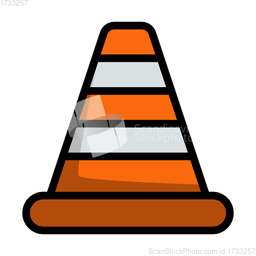 Image of Icon Of Traffic Cone