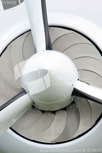 Image of plane propeller