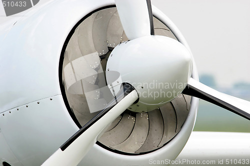 Image of plane propeller