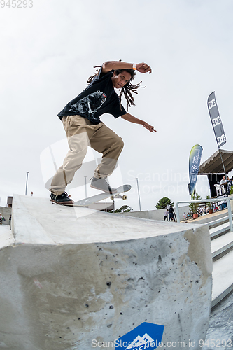 Image of Matheus Freitas during the 4th Stage DC Skate Challenge