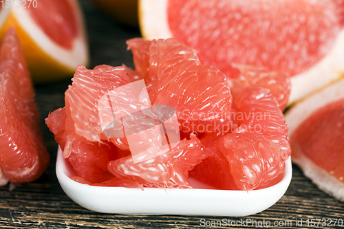 Image of red grapefruit