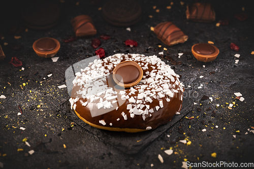 Image of Chocolate glazed donut
