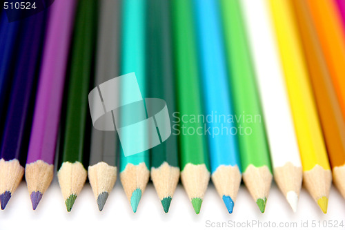 Image of colored pencils