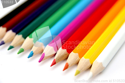 Image of colored pencils