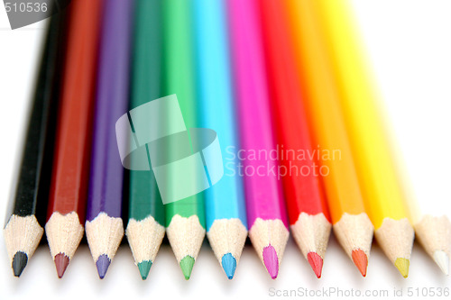 Image of colored pencils