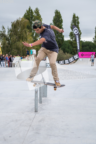 Image of Unidentified skater during the 4th Stage DC Skate Challenge