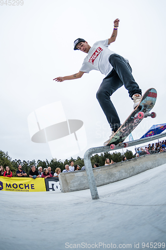 Image of Daniel Ferreira during the 4th Stage DC Skate Challenge