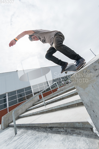 Image of Unidentified skater during the 4th Stage DC Skate Challenge