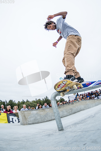 Image of Unidentified skater during the 4th Stage DC Skate Challenge