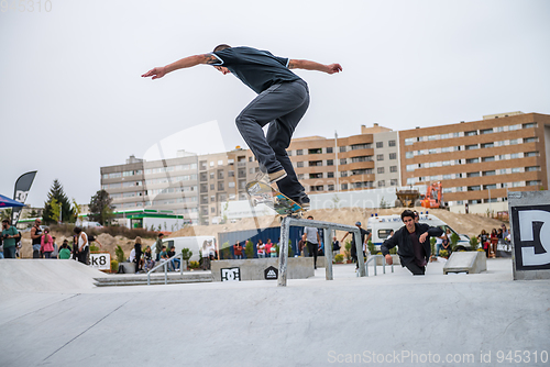 Image of Jorge Simoes during the 4th Stage DC Skate Challenge