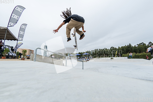 Image of Matheus Freitas during the 4th Stage DC Skate Challenge