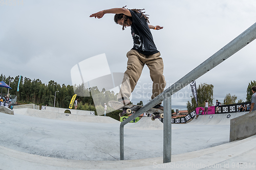 Image of Matheus Freitas during the 4th Stage DC Skate Challenge