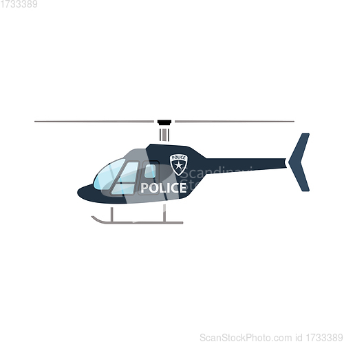 Image of Police Helicopter Icon