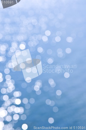 Image of Blue water background