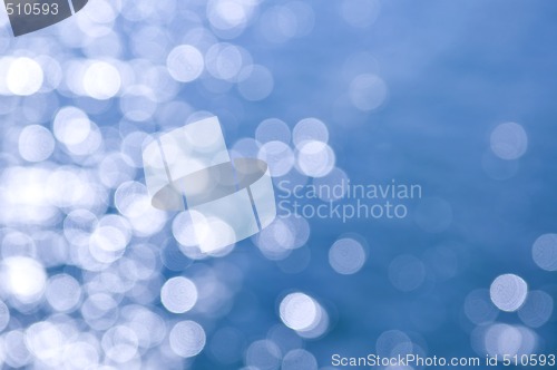 Image of Blue water background