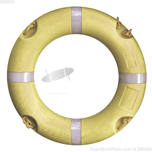 Image of Vintage looking Lifebuoy