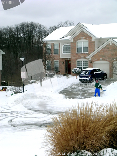 Image of Winter Snow Shoveling