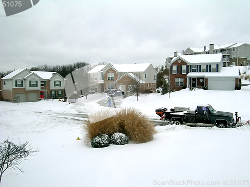 Image of Winter Snow Plowing and Shoveling