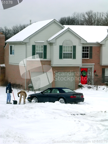 Image of Winter Snow Shoveling