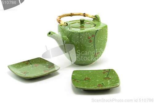 Image of Chinese teapot and cup 4