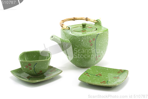Image of Chinese teapot and cup 6