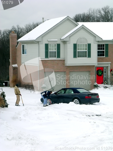 Image of Winter Snow Digging