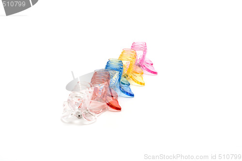 Image of Colour pins for hair 2