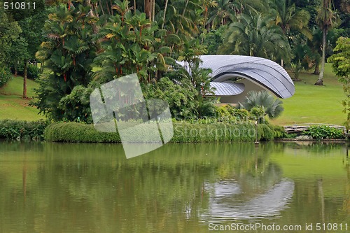 Image of Concert Hall in Botanical Garden in Singapore