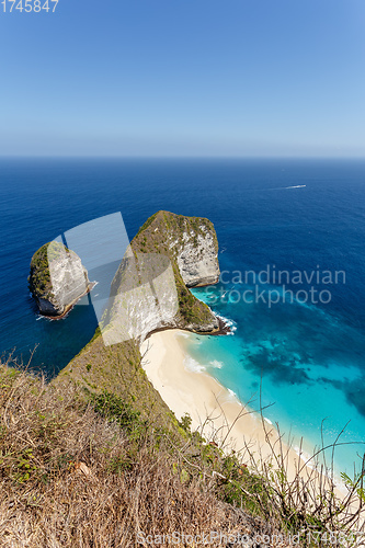 Image of Manta Bay on Nusa Penida Island, Indonesia