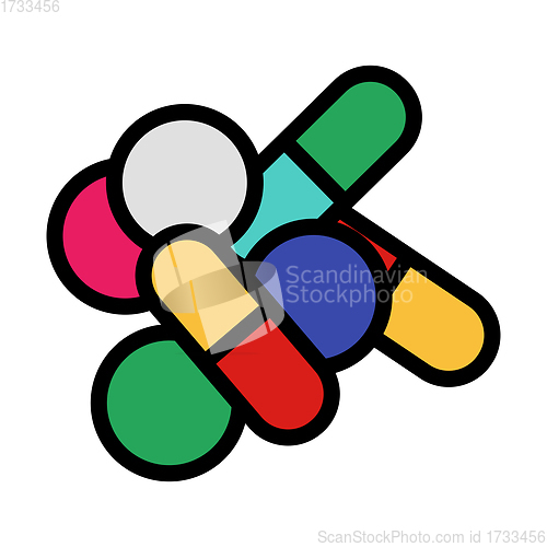 Image of Pill And Tabs Icon