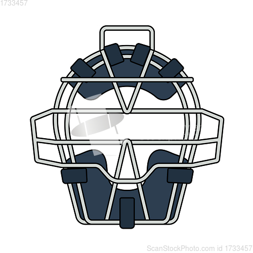 Image of Baseball Face Protector Icon