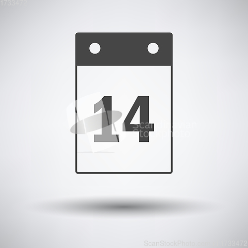 Image of Valentine Day Calendar Icon