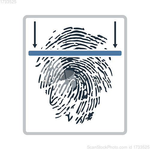 Image of Fingerprint Scan Icon