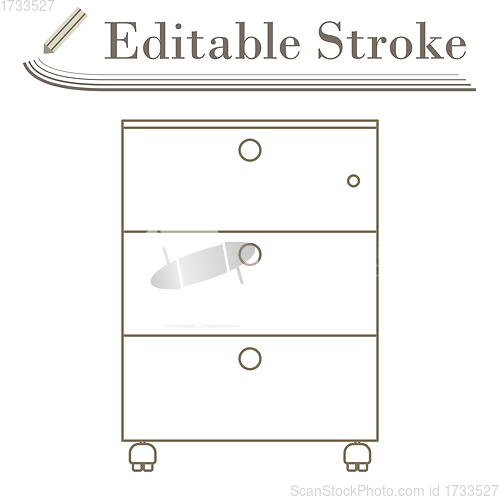 Image of Office Cabinet Icon